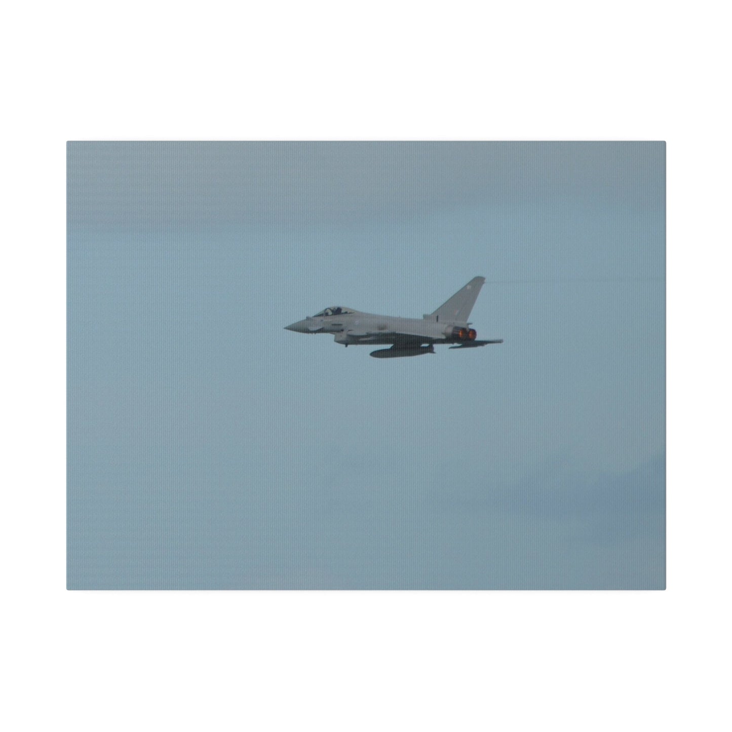 Typhoon Flying From The Right Canvas - The Trio Synergize Group