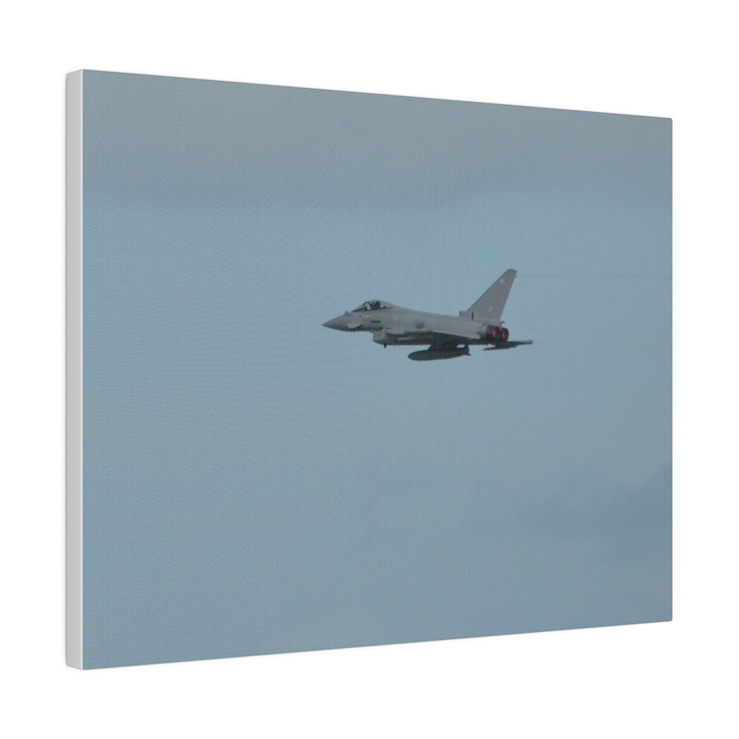 Typhoon Flying From The Right Canvas - The Trio Synergize Group