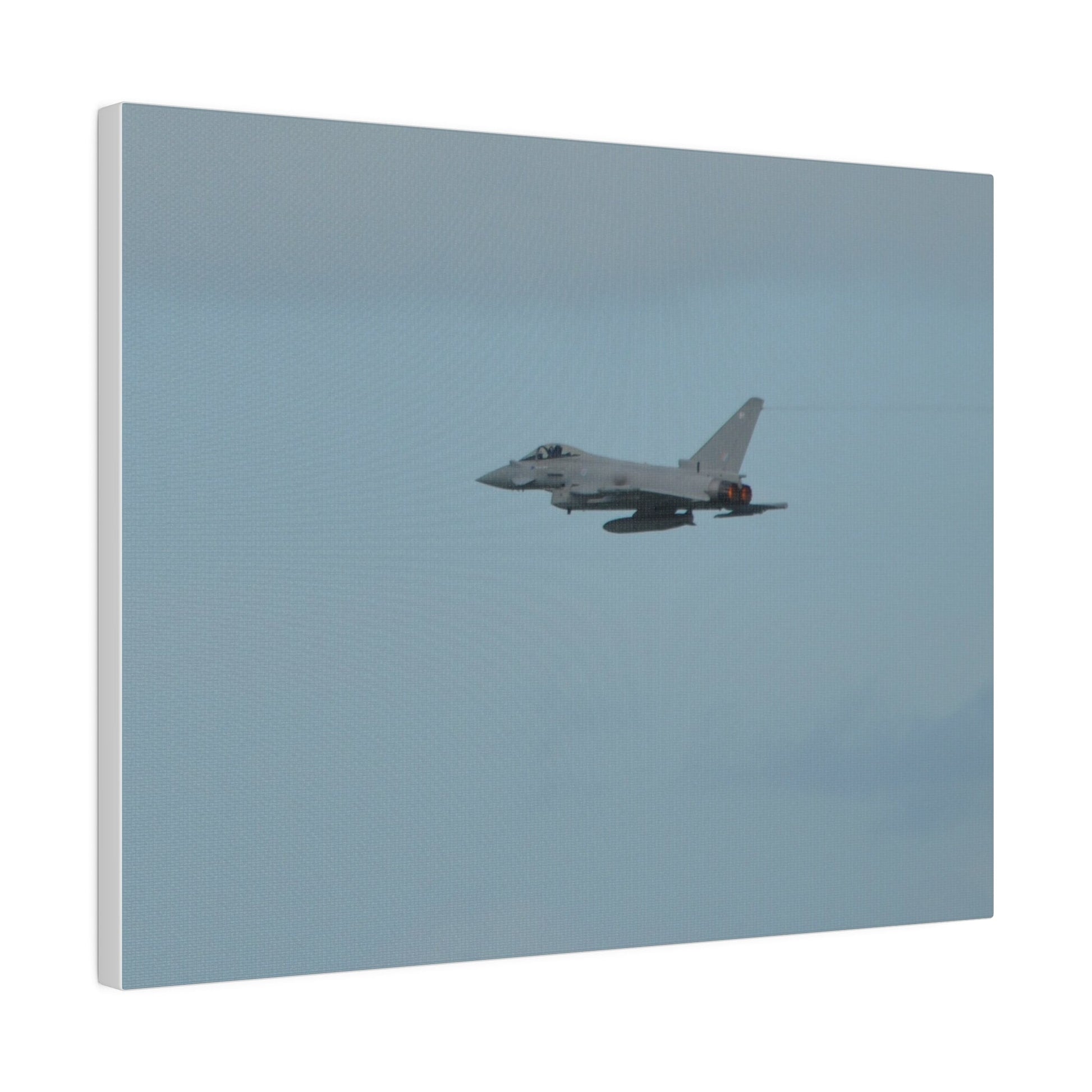 Typhoon Flying From The Right Canvas - The Trio Synergize Group