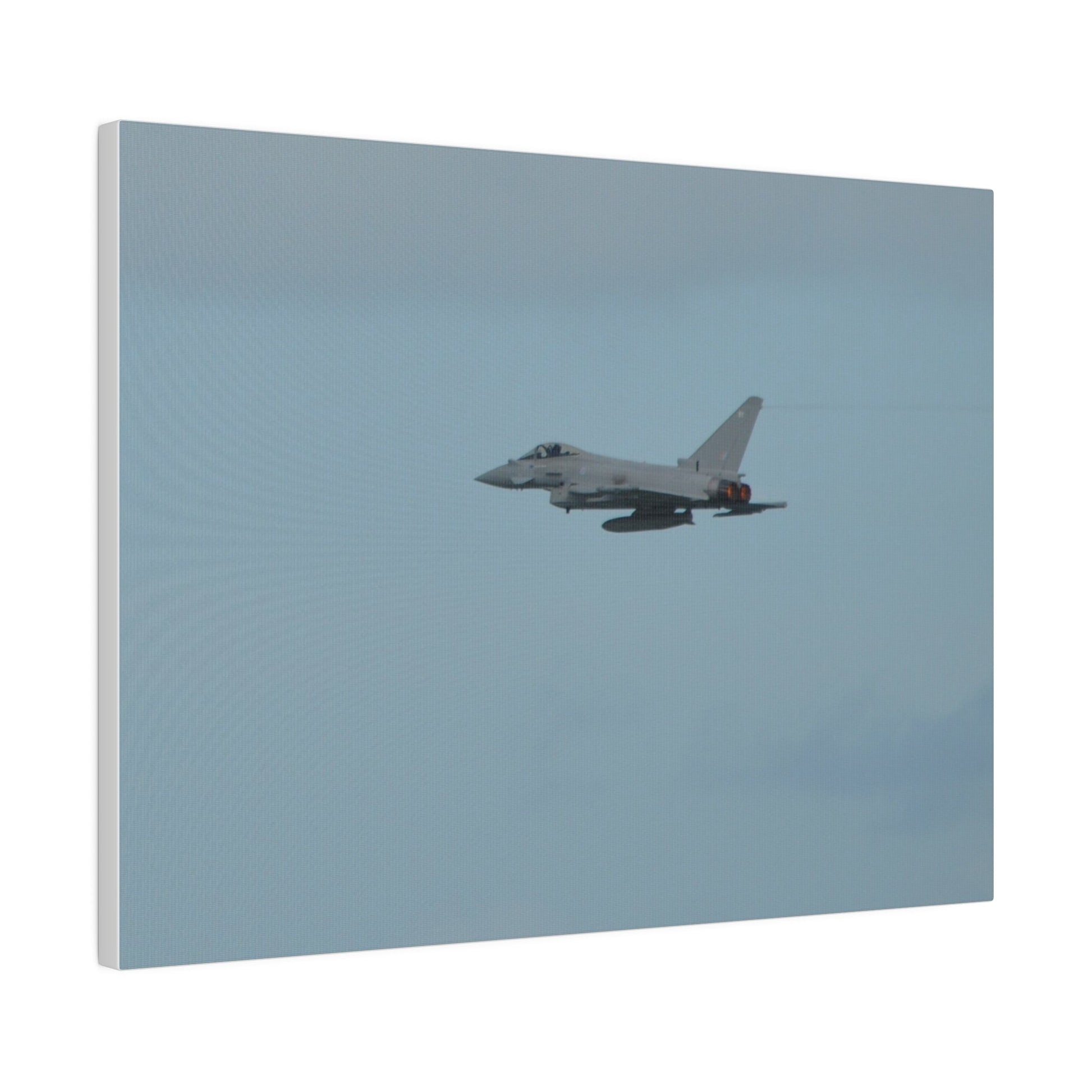 Typhoon Flying From The Right Canvas - The Trio Synergize Group