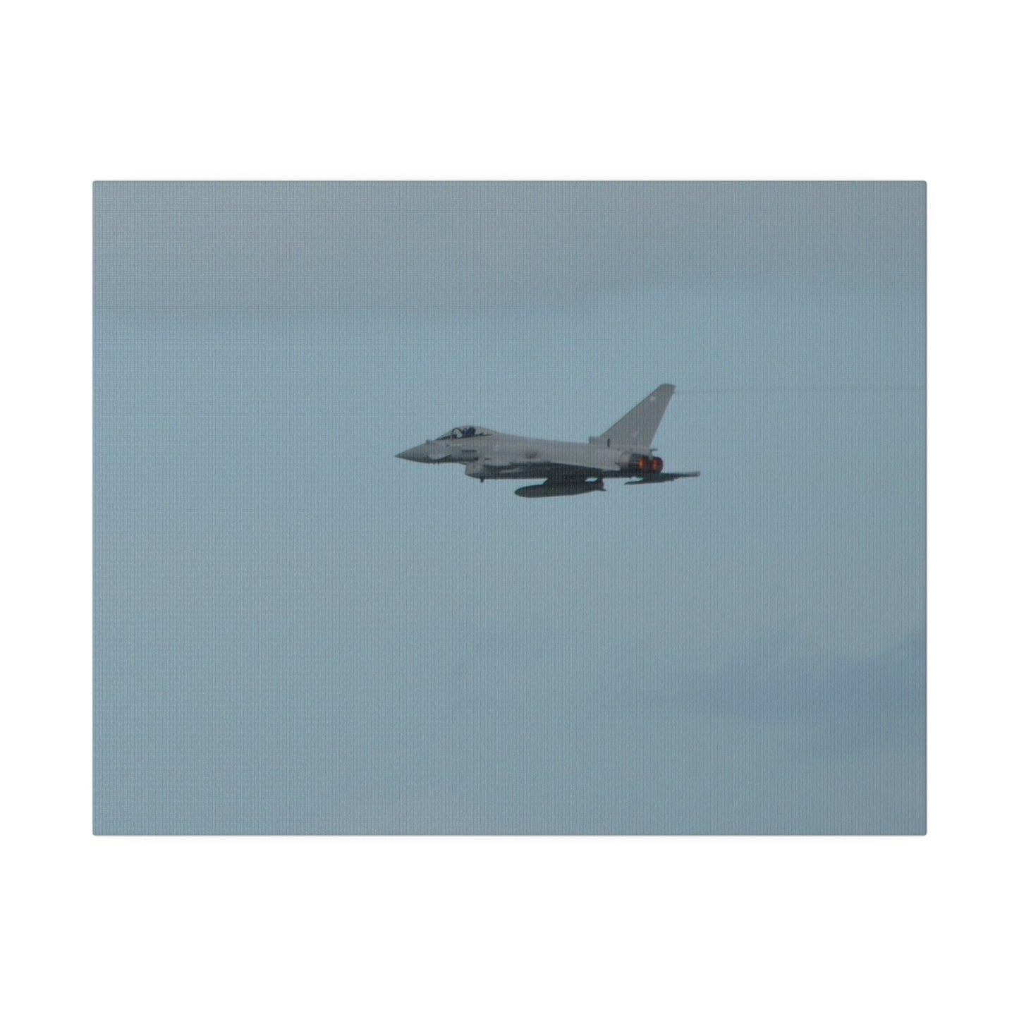 Typhoon Flying From The Right Canvas - The Trio Synergize Group