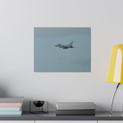 Typhoon Flying From The Right Canvas - The Trio Synergize Group