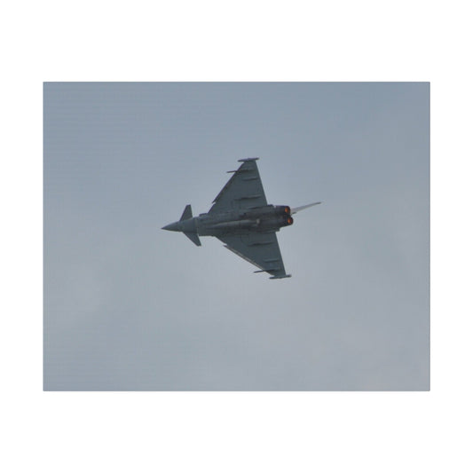 Typhoon Flying From The Right Sideways Close Up, Matte Canvas, Stretched, 0.75" - The Trio Synergize Group