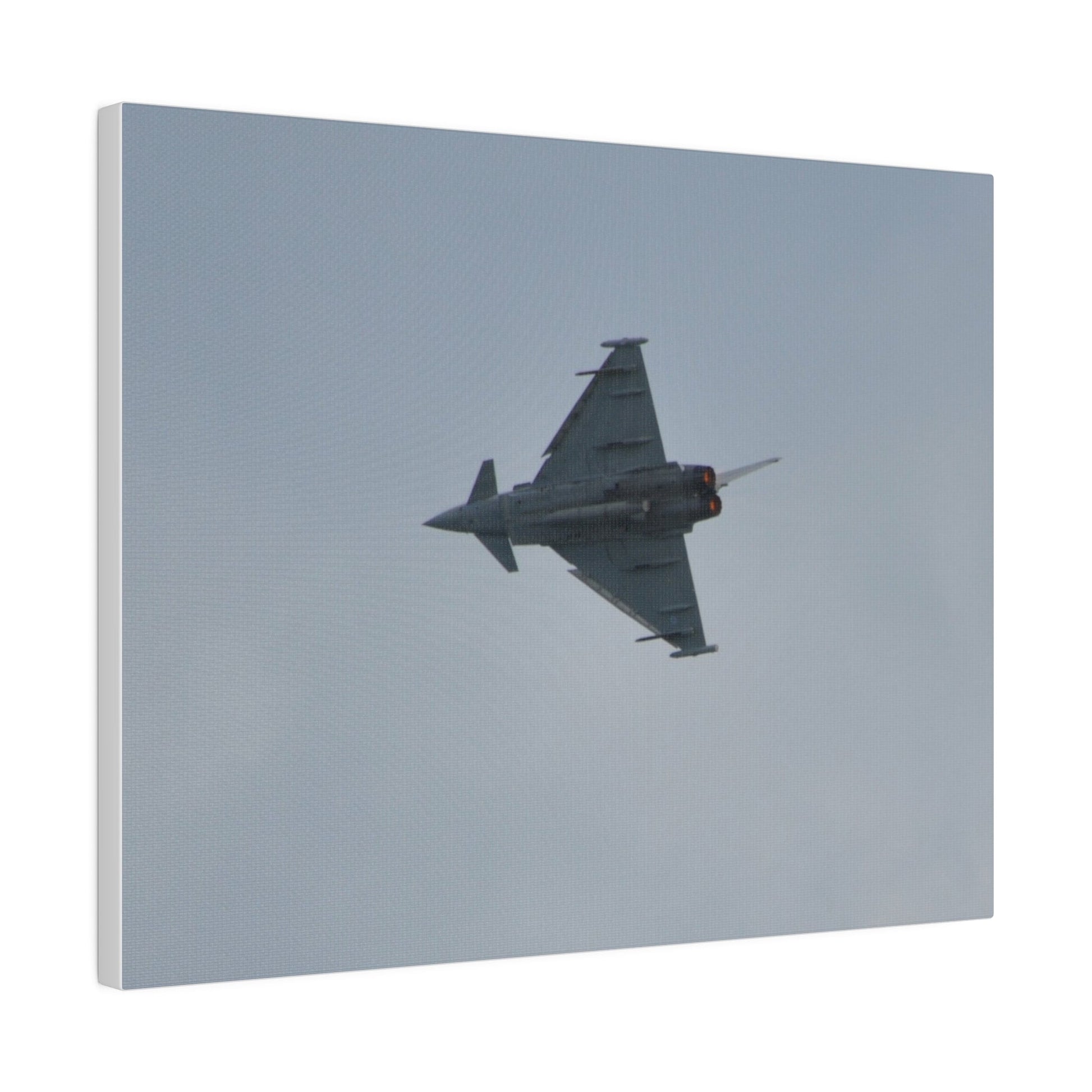Typhoon Flying From The Right Sideways Close Up, Matte Canvas, Stretched, 0.75" - The Trio Synergize Group
