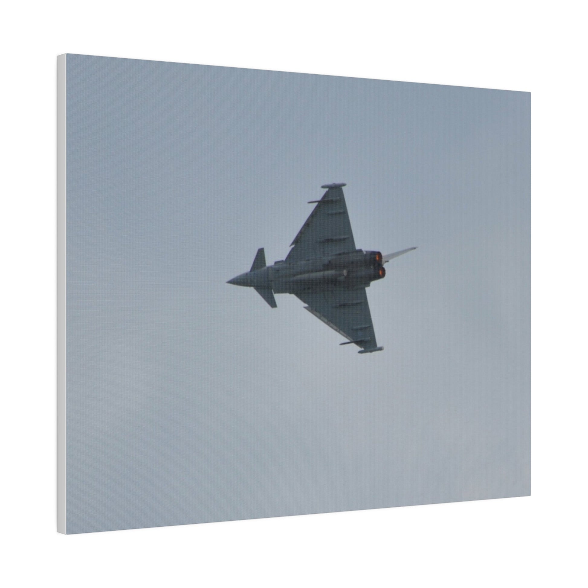 Typhoon Flying From The Right Sideways Close Up, Matte Canvas, Stretched, 0.75" - The Trio Synergize Group