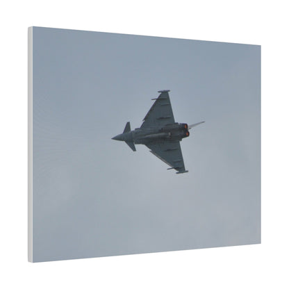 Typhoon Flying From The Right Sideways Close Up, Matte Canvas, Stretched, 0.75" - The Trio Synergize Group