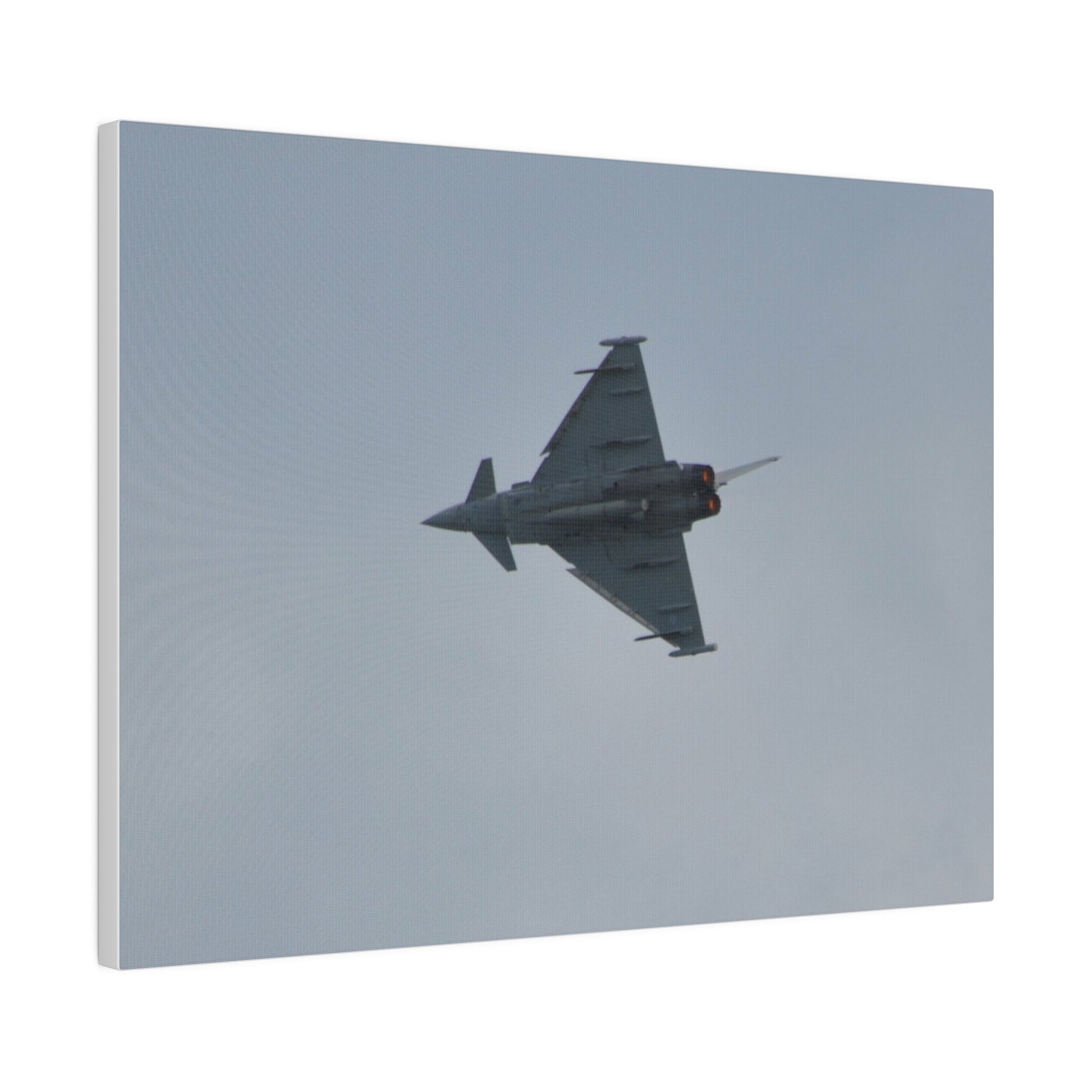 Typhoon Flying From The Right Sideways Close Up, Matte Canvas, Stretched, 0.75" - The Trio Synergize Group