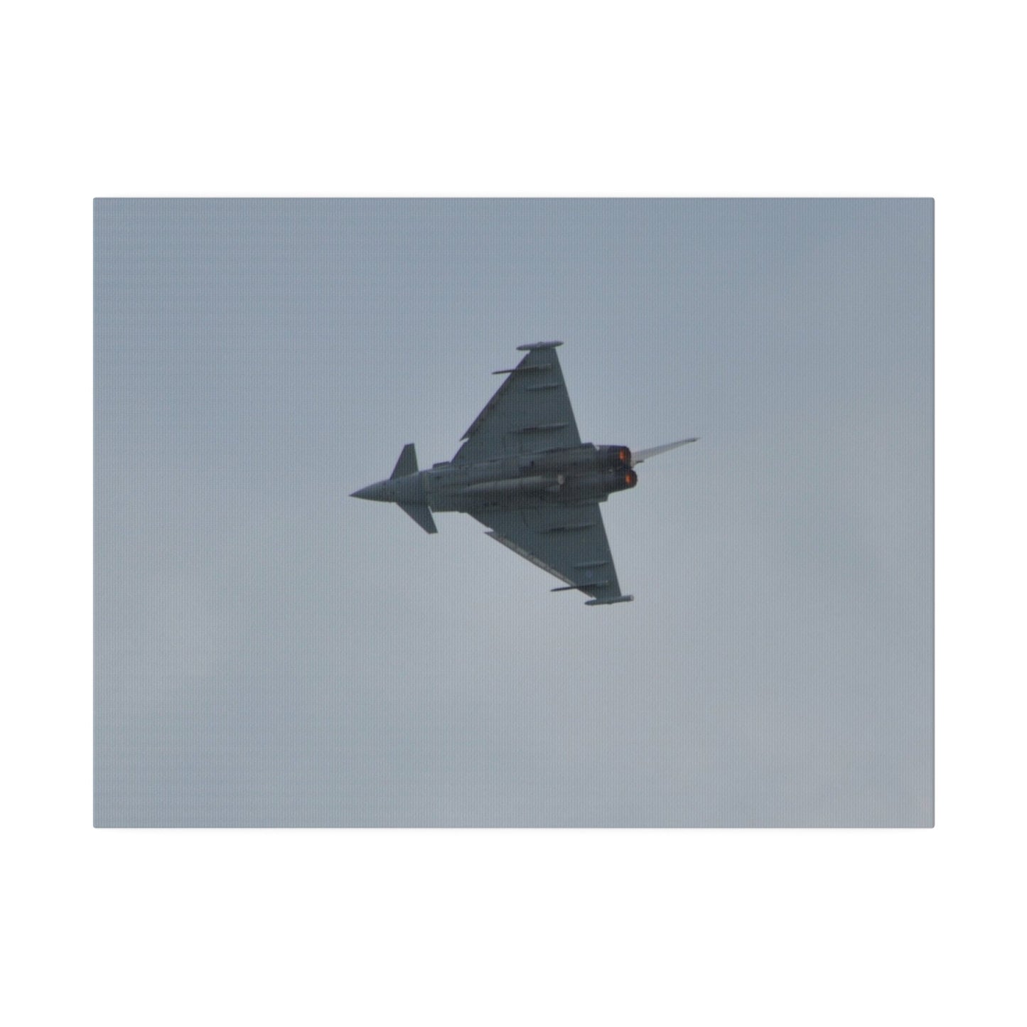 Typhoon Flying From The Right Sideways Close Up, Matte Canvas, Stretched, 0.75" - The Trio Synergize Group