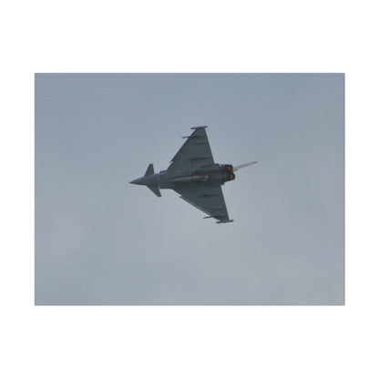 Typhoon Flying From The Right Sideways Close Up, Matte Canvas, Stretched, 0.75" - The Trio Synergize Group