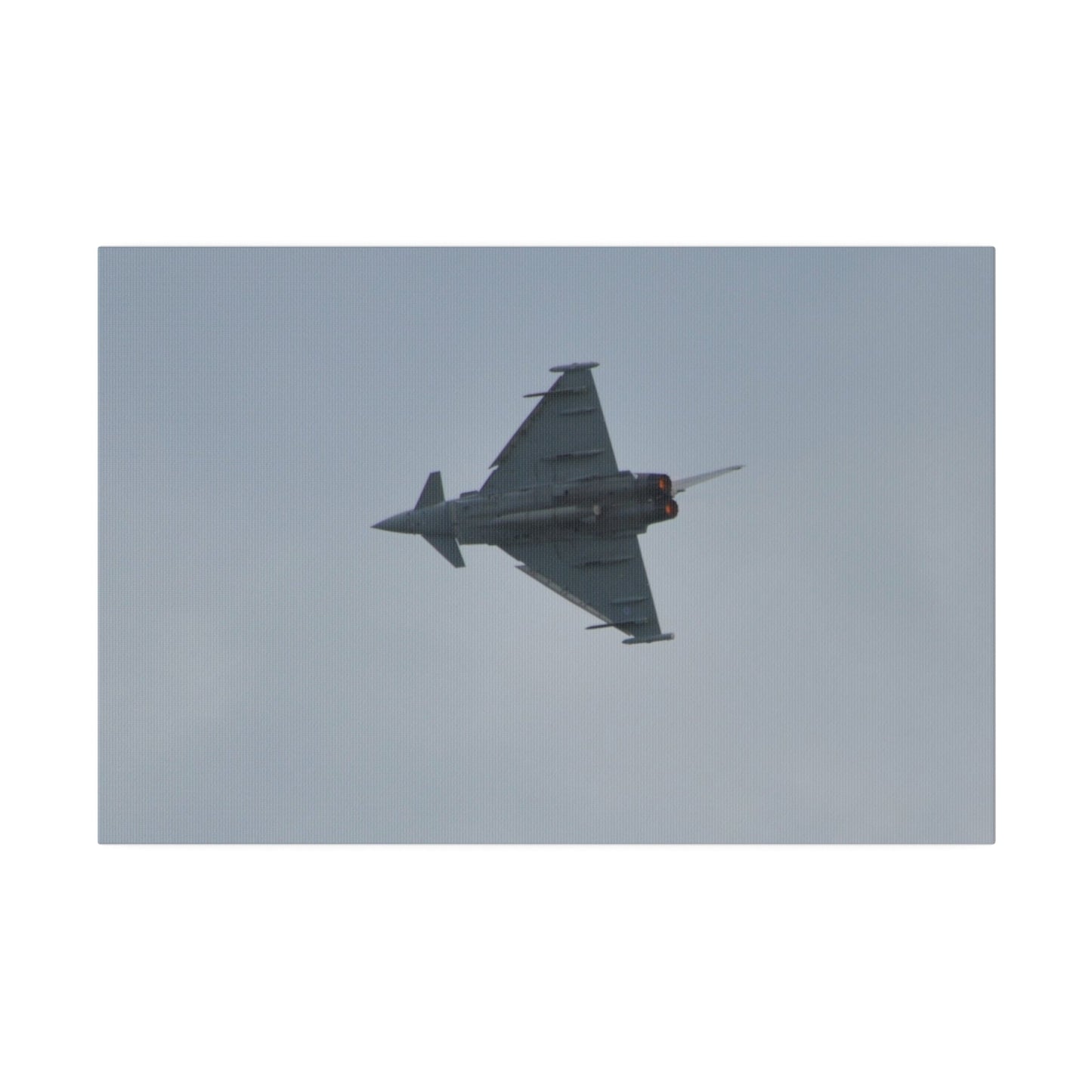 Typhoon Flying From The Right Sideways Close Up, Matte Canvas, Stretched, 0.75" - The Trio Synergize Group