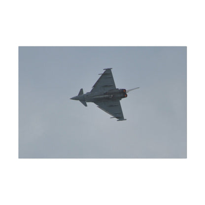 Typhoon Flying From The Right Sideways Close Up, Matte Canvas, Stretched, 0.75" - The Trio Synergize Group