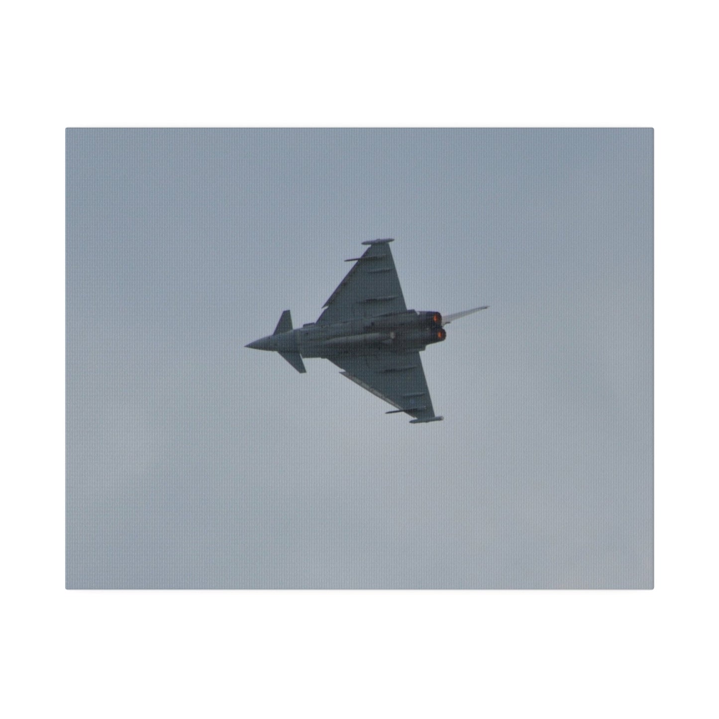 Typhoon Flying From The Right Sideways Close Up, Matte Canvas, Stretched, 0.75" - The Trio Synergize Group
