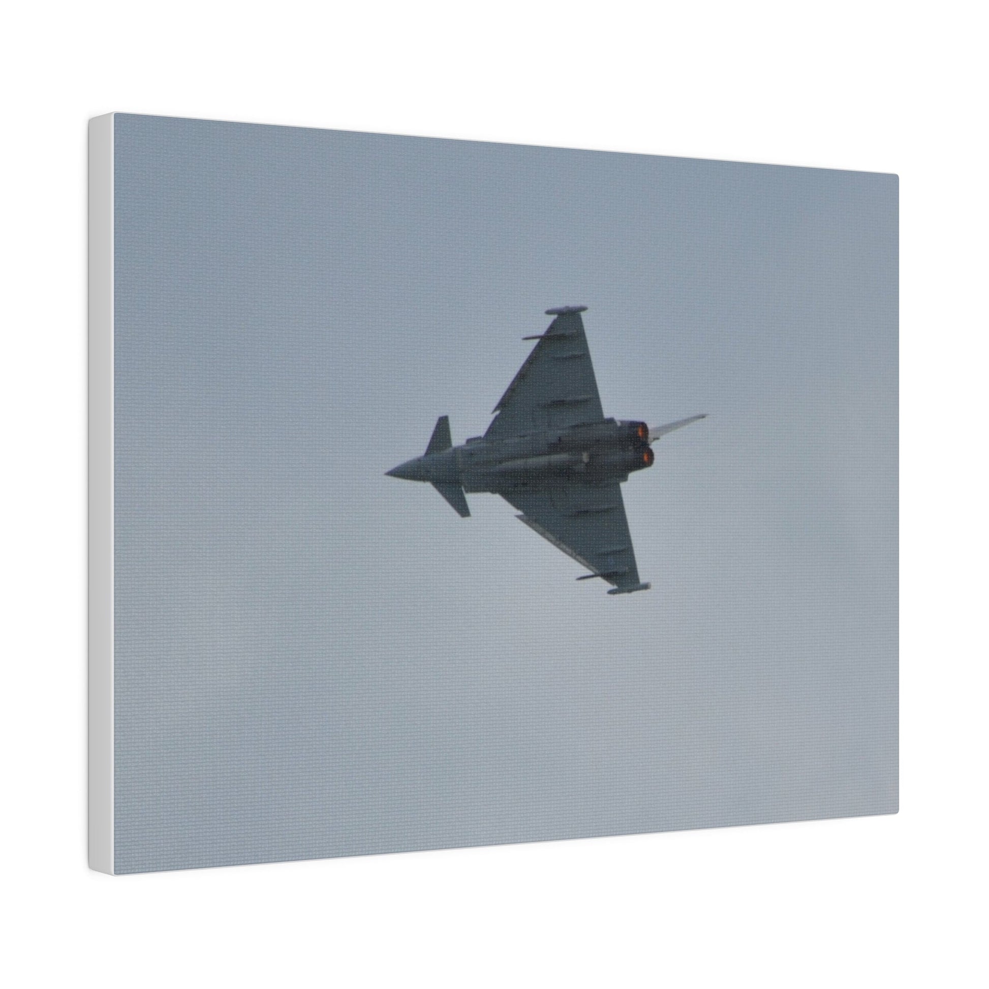 Typhoon Flying From The Right Sideways Close Up, Matte Canvas, Stretched, 0.75" - The Trio Synergize Group