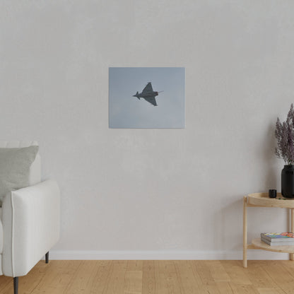 Typhoon Flying From The Right Sideways Close Up, Matte Canvas, Stretched, 0.75" - The Trio Synergize Group