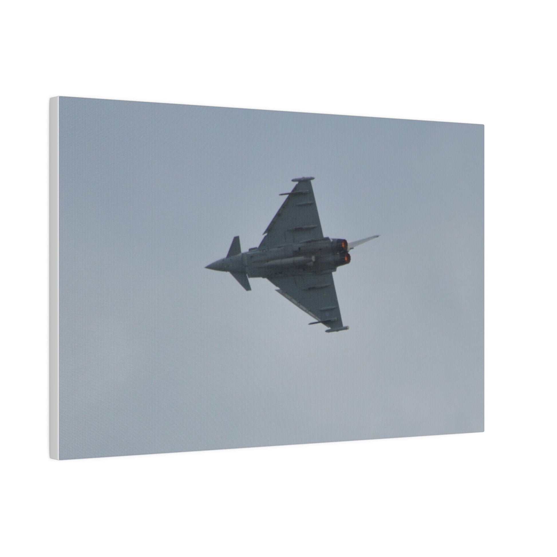Typhoon Flying From The Right Sideways Close Up, Matte Canvas, Stretched, 0.75" - The Trio Synergize Group