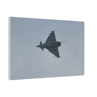 Typhoon Flying From The Right Sideways Close Up, Matte Canvas, Stretched, 0.75" - The Trio Synergize Group
