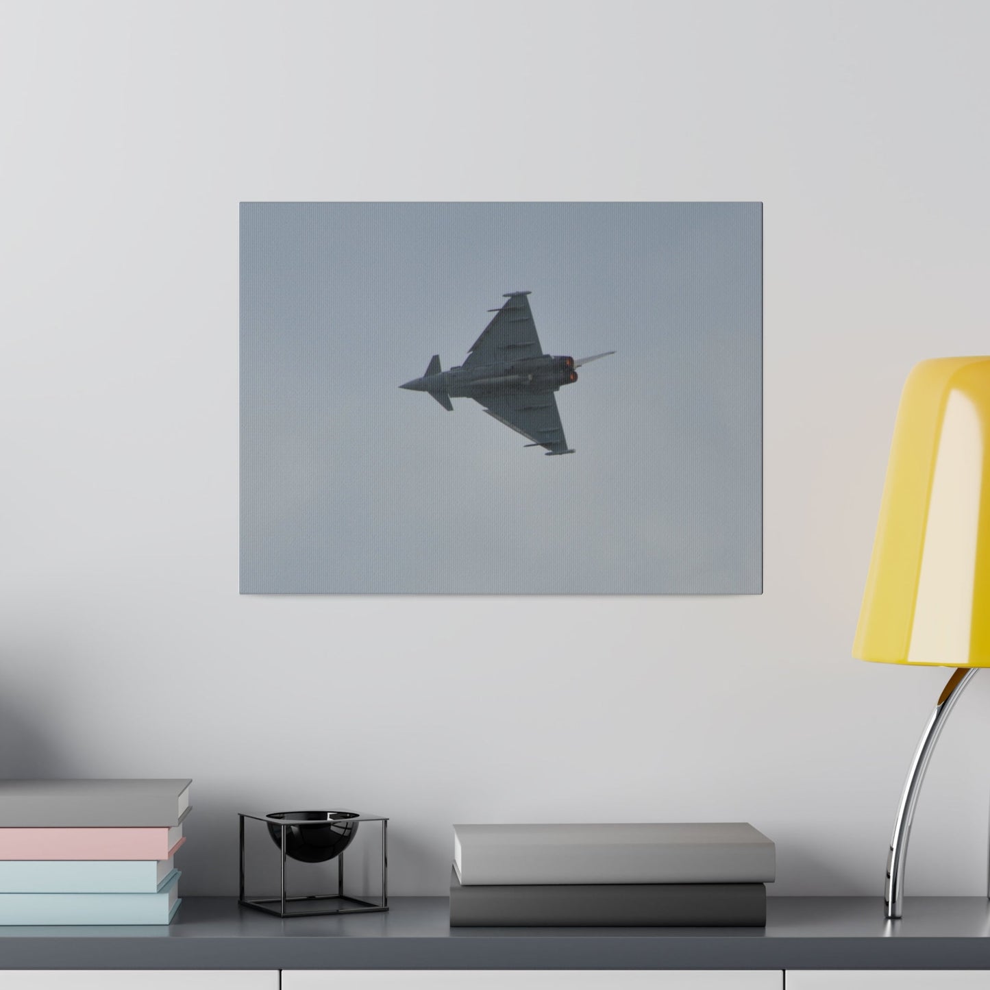Typhoon Flying From The Right Sideways Close Up, Matte Canvas, Stretched, 0.75" - The Trio Synergize Group
