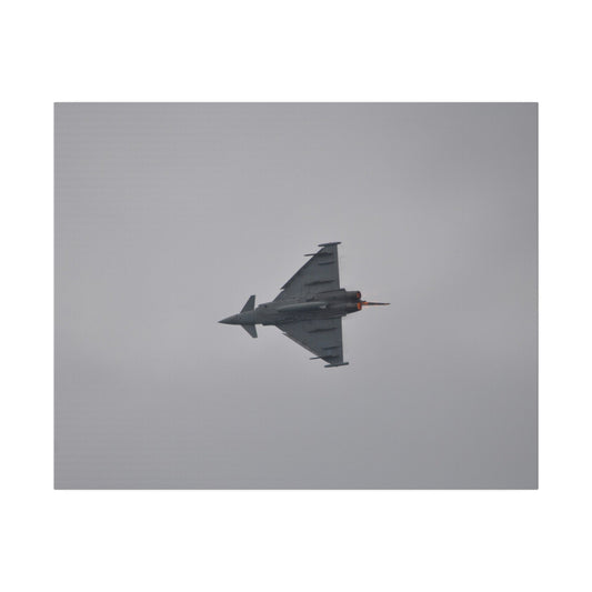 Typhoon Afterburners On & Undercarriage Close Up Canvas - The Trio Synergize Group