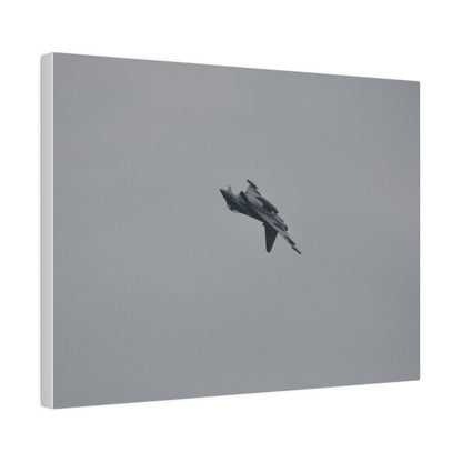 Typhoon Flying From The Right Upside Down, Matte Canvas, Stretched, 0.75" - The Trio Synergize Group
