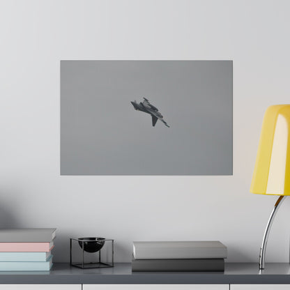Typhoon Flying From The Right Upside Down, Matte Canvas, Stretched, 0.75" - The Trio Synergize Group
