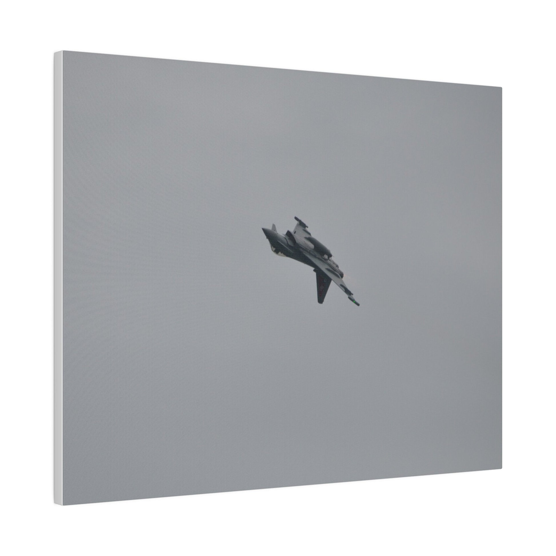Typhoon Flying From The Right Upside Down, Matte Canvas, Stretched, 0.75" - The Trio Synergize Group