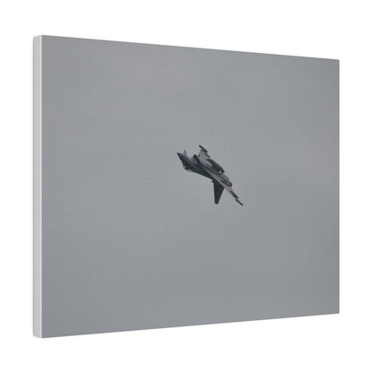 Typhoon Flying From The Right Upside Down, Matte Canvas, Stretched, 0.75" - The Trio Synergize Group