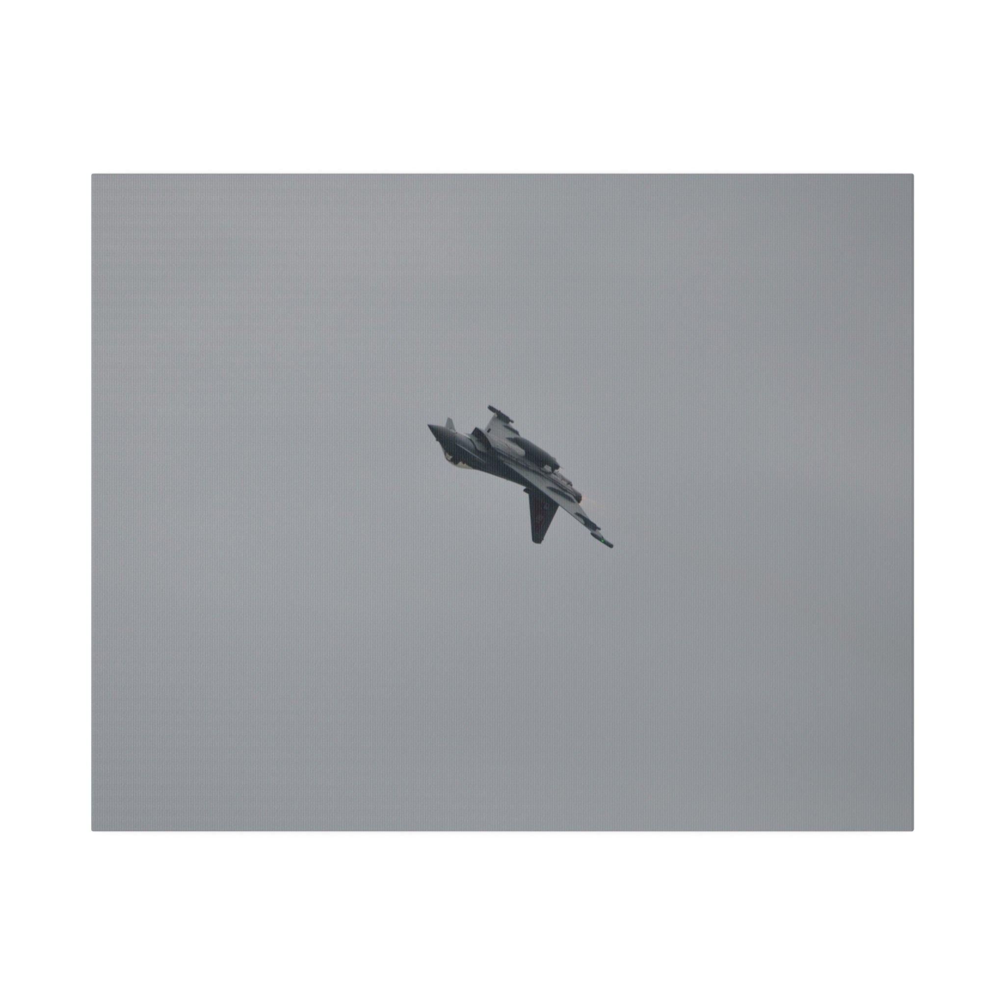 Typhoon Flying From The Right Upside Down, Matte Canvas, Stretched, 0.75" - The Trio Synergize Group