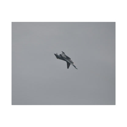 Typhoon Flying From The Right Upside Down, Matte Canvas, Stretched, 0.75" - The Trio Synergize Group