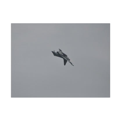Typhoon Flying From The Right Upside Down, Matte Canvas, Stretched, 0.75" - The Trio Synergize Group