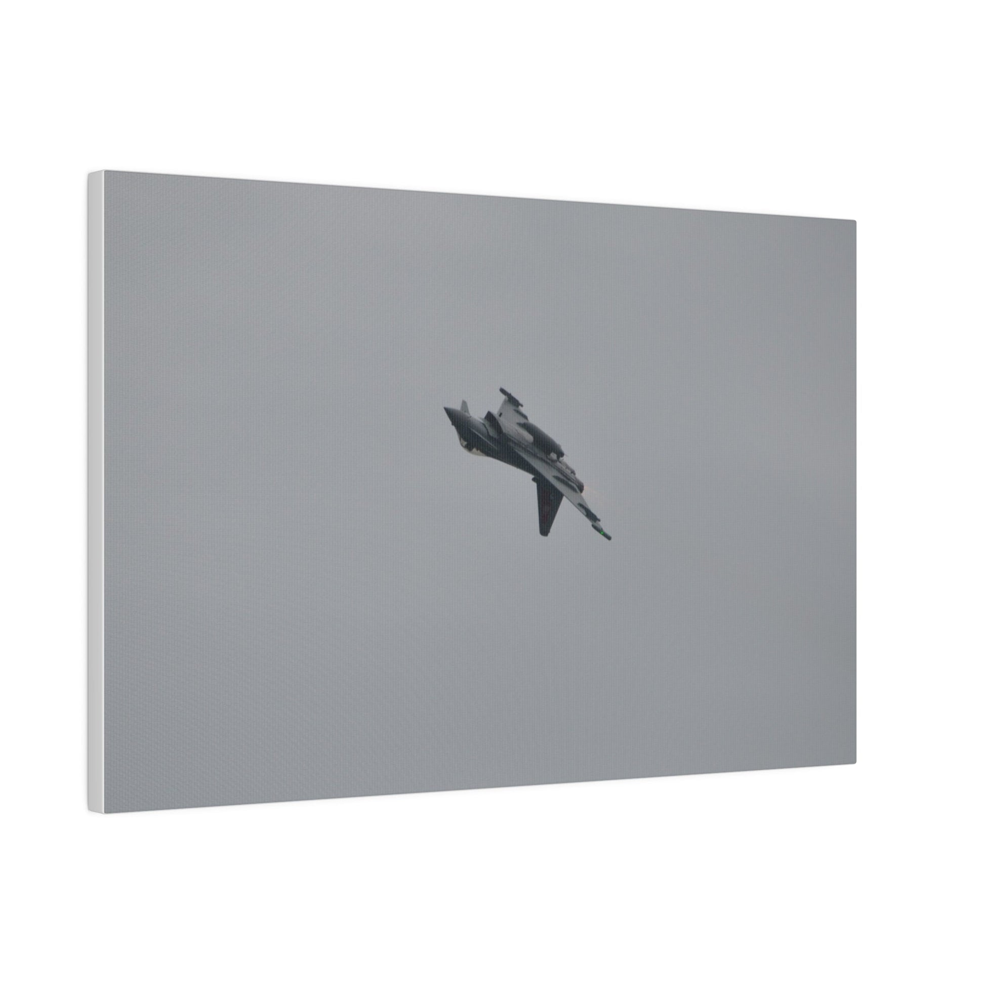 Typhoon Flying From The Right Upside Down, Matte Canvas, Stretched, 0.75" - The Trio Synergize Group
