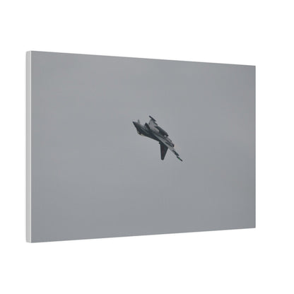 Typhoon Flying From The Right Upside Down, Matte Canvas, Stretched, 0.75" - The Trio Synergize Group