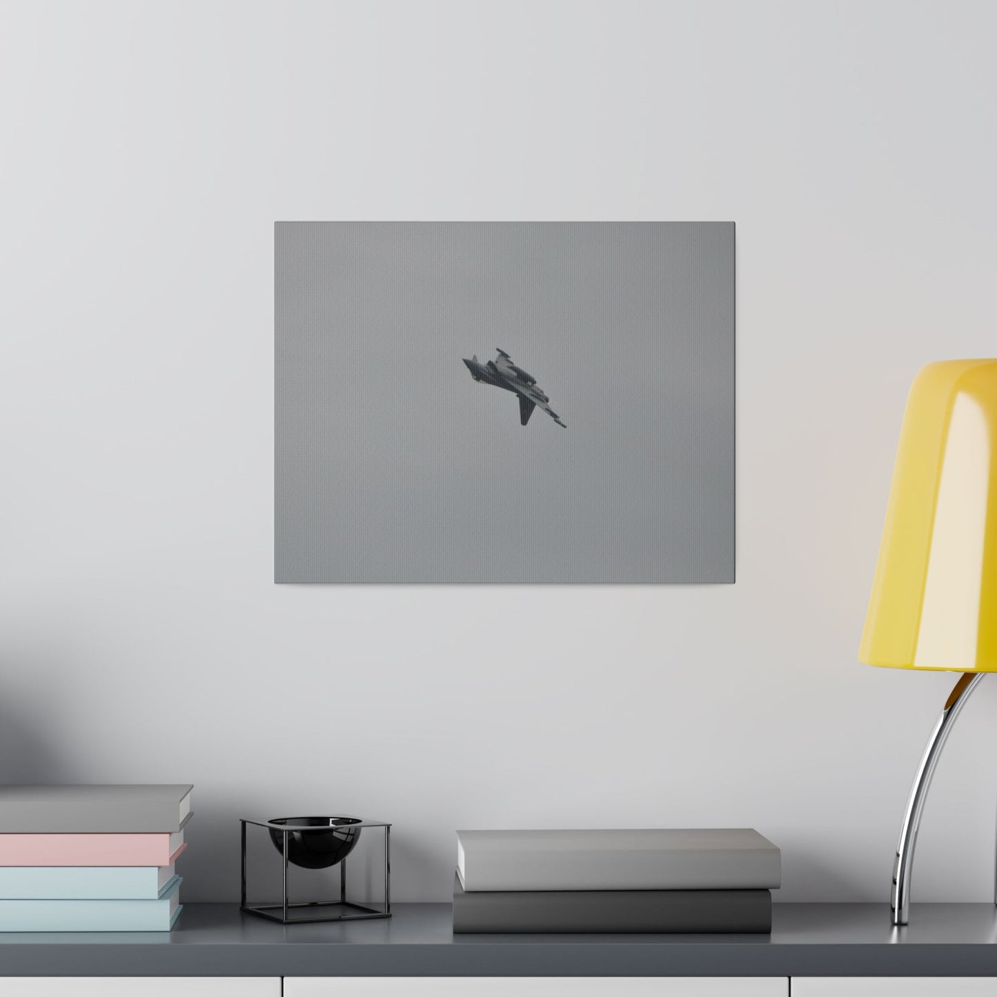 Typhoon Flying From The Right Upside Down, Matte Canvas, Stretched, 0.75" - The Trio Synergize Group