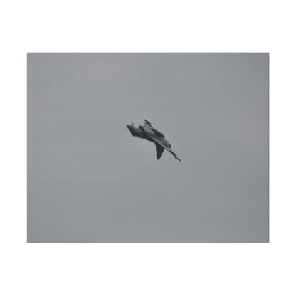 Typhoon Flying From The Right Upside Down, Matte Canvas, Stretched, 0.75" - The Trio Synergize Group