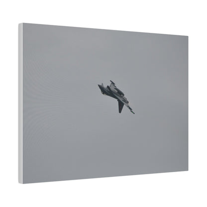 Typhoon Flying From The Right Upside Down, Matte Canvas, Stretched, 0.75" - The Trio Synergize Group