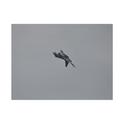 Typhoon Flying From The Right Upside Down, Matte Canvas, Stretched, 0.75" - The Trio Synergize Group