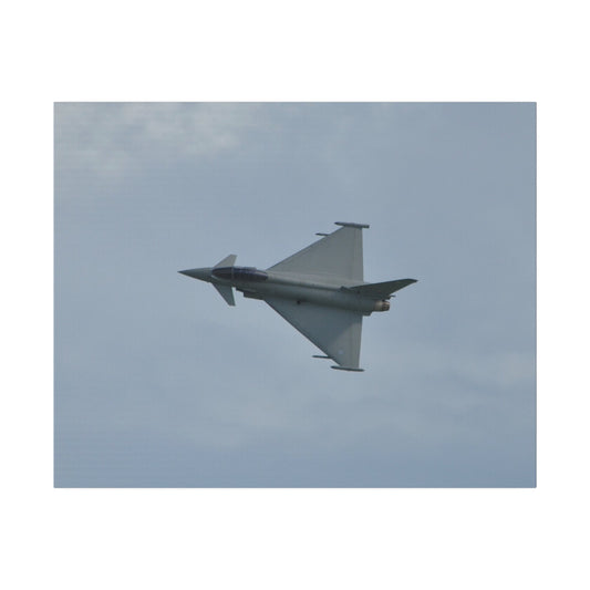 Typhoon Flying From The Right With Top View Close Up Canvas - The Trio Synergize Group